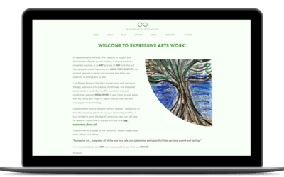 Where Healing Meets Creativity: A New Website for Expressive Arts Work