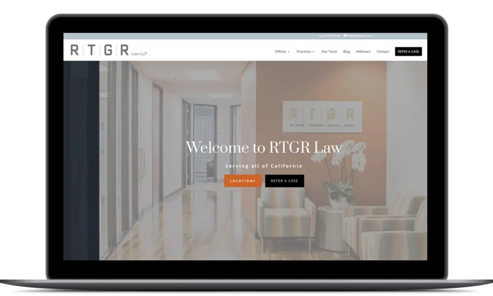 RTGR Law website project