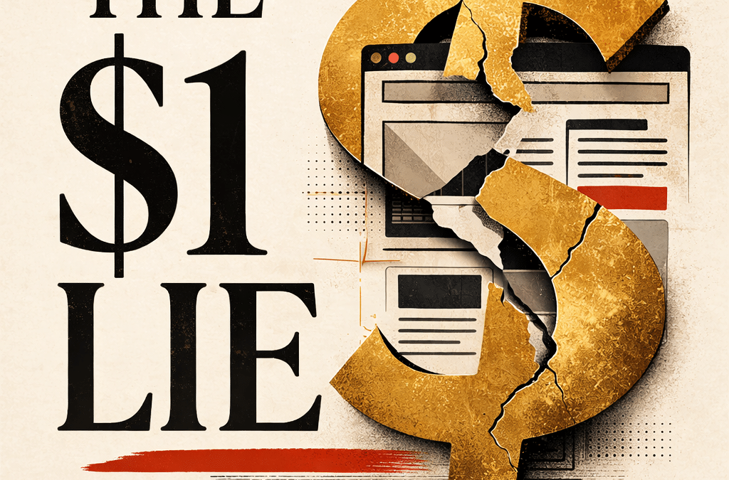 The $1 Lie — Why Your Website Is Worth More Than GoDaddy Wants You to Think