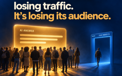 Your Website Isn’t Losing Traffic. It’s Losing Its Audience.